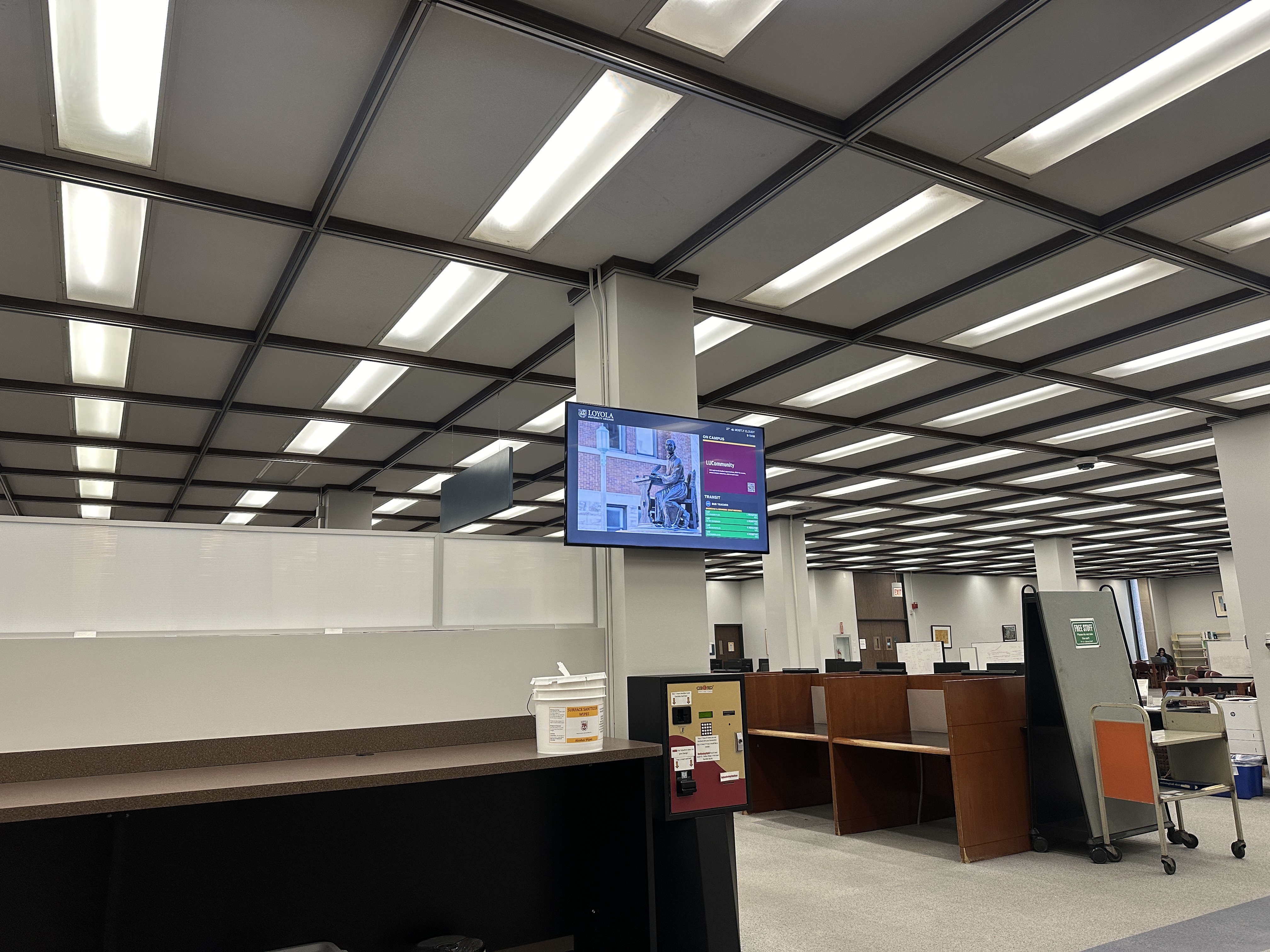 Cudahy Library Digital Signage